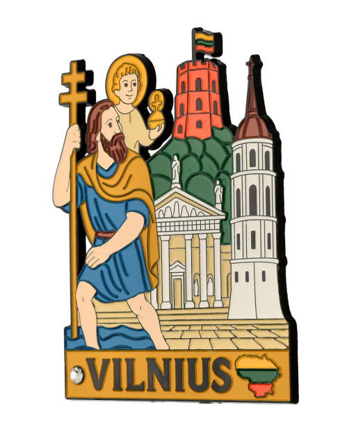 Magnetas Vilnius šv. Kristoforas ir katedra